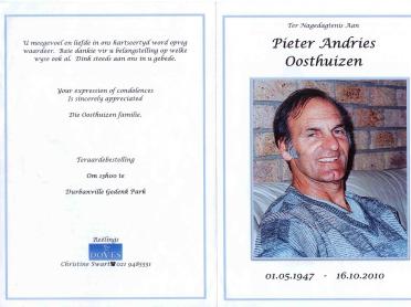 OOSTHUIZEN-Pieter-Andries-1947-2010-M