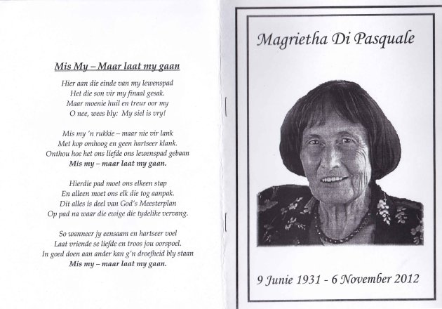PASQUALE, Magrietha Di 1931-2012_01