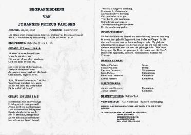 PAULSEN-Johannes-Petrus-1937-2000-M-2