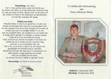 PELSER-Frans-Johannes-1954-2014-M