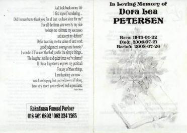 PETERSEN-Dora-Lea-1943-2008-F