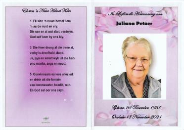 PETZER-Juliana-Nn-Julie-1937-2021-F