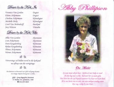 PHILLIPSON-Hermina-Abigial-Cornelia-Volschenk-Nn-Abby-née-Bouwer-1930-2011-F_100