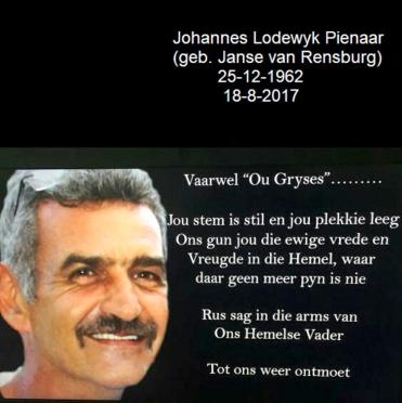 PIENAAR-Johannes-Lodewyk-Nn-OuGryses-1962-2017-b.JanseVanRensburg-M