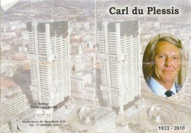 PLESSIS-DU-Carl-Melt-Nn-Carl-1933-2010-M