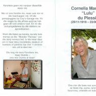 PLESSIS-DU-Cornelia-Marinda-Nn-Lucy.MoederTheresa-1919-2006-F_1