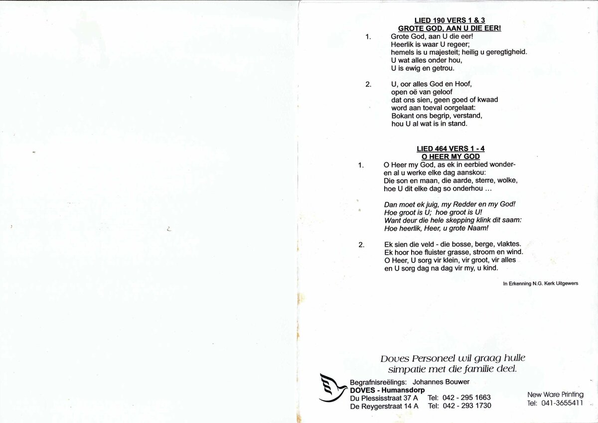 PLESSIS-DU-Hercules-Jacobus-Nn-Bokkie-1935-2005-M-105