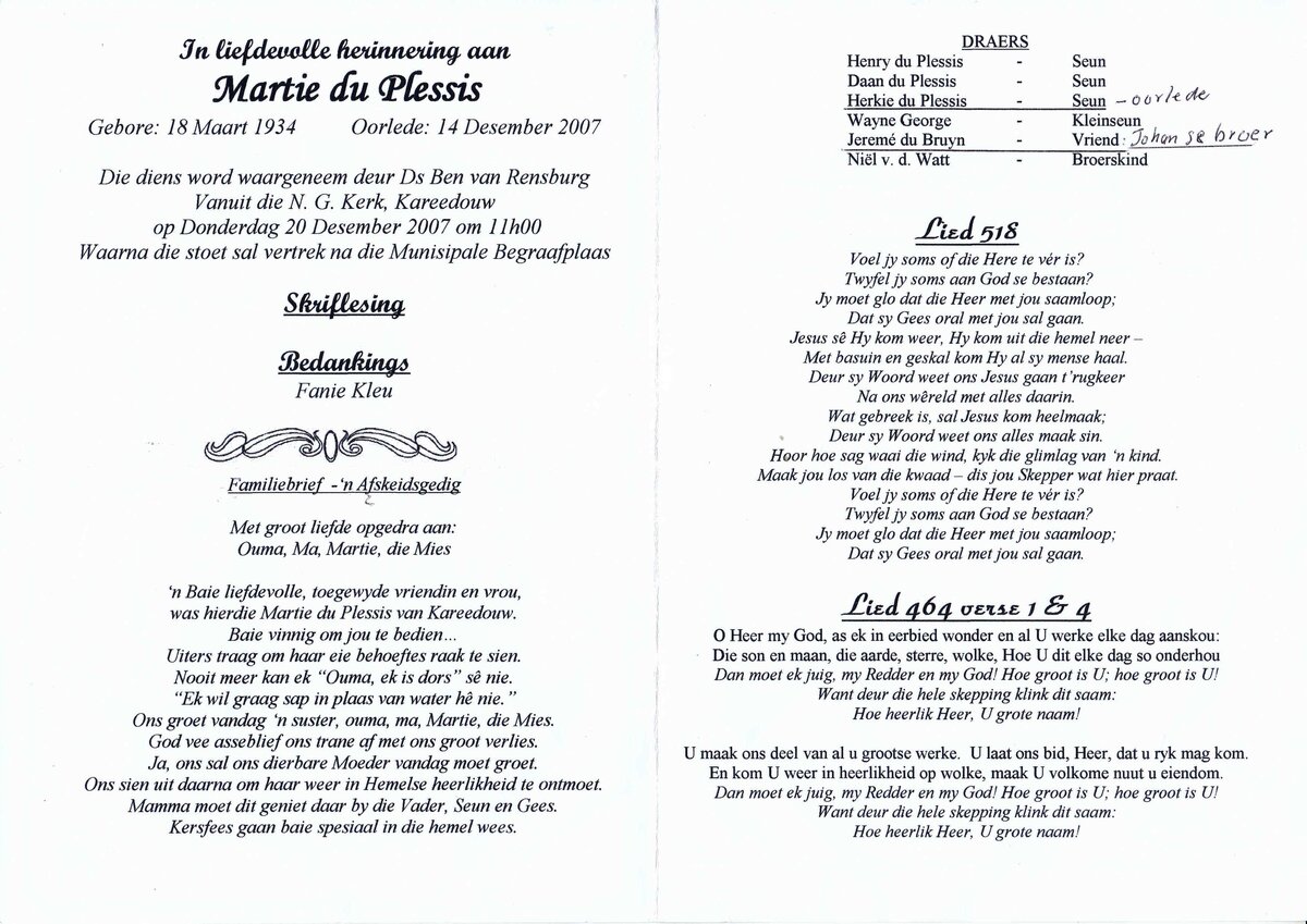 PLESSIS-DU-Martie-nee-VanDerWatt-1934-2017-F-02 FOUT