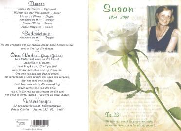 PLESSIS-DU-Susanna-Maria-Nn-Susan-née-VanDerWesthuizen-1954-2009-F