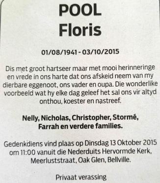 POOL-Floris-1941-2015-F