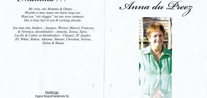 PREEZ-DU-Anna-Elizabeth-Nn-Anna-1946-2011-F