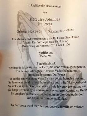 PREEZ-DU-Hercules-Johannes-1929-2014-M