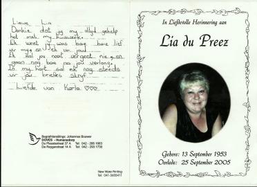 PREEZ-DU-Lia-1953-2005-F