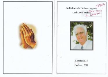 PRELLER-Carl-David-Nn-Carl-1934-2014-M