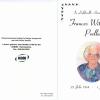 PRELLER-Francis-Wilhelmina-Nn-Frances-1914-2004-F
