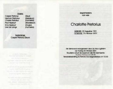 PRETORIUS-Charlotte-1921-2007-F