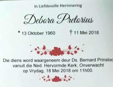 PRETORIUS-Debora-1960-2018-F