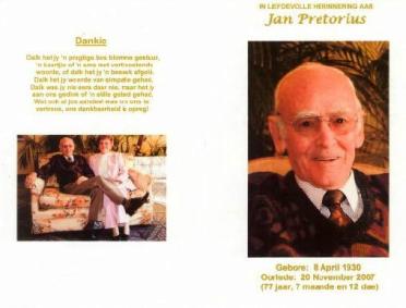 PRETORIUS-Jan-1930-2007-M