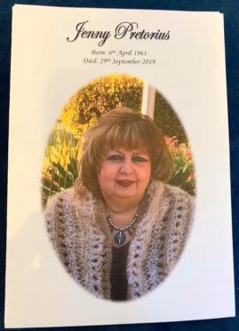 PRETORIUS-Jenny-1961-2019-F