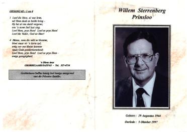 PRINSLOO-Willem-Sterrenberg-1944-1997-M