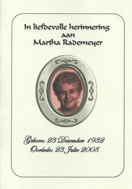 RADEMEYER-Martha-Susanna-1932-2008-F