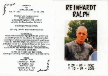 RALPH-Reinhardt-1982-2006-M