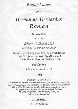 RAMAN-Hermanus-Gerhardus-1915-2009-M