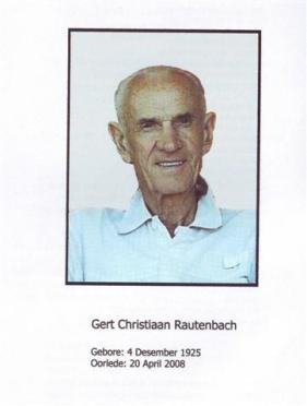 RAUTENBACH-Gert-Christiaan-1925-2008-M