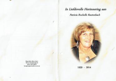 RAUTENBACH-Patricia-Rochelle-Nn-Patrys-1959-2014-F