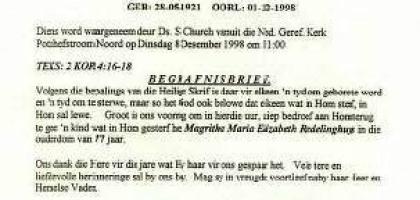 REDELINGHUYS-Magritha-Maria-Elizabeth-nee-Kruger-1921-1998-F