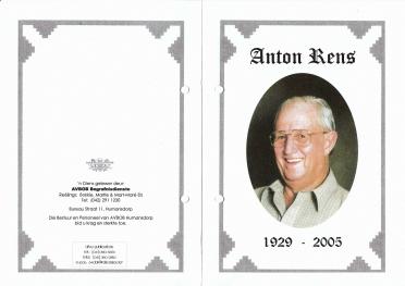 RENS-Anton-Johan-Nn-Anton-1929-2005-M