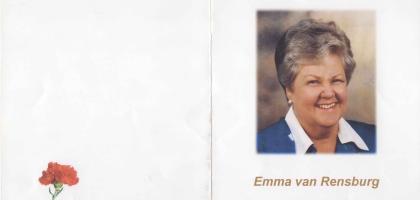 RENSBURG-VAN-Emmerentia-Nn-Emma.Ems-1946-2012-F