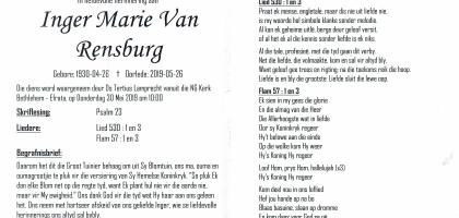 RENSBURG-VAN-Inger-Marie-1930-2019-F