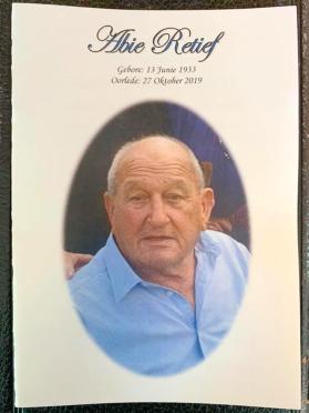 RETIEF-Abraham-Oberholzer-Nn-Abie-1933-2019-M