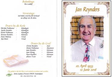 REYNDERS-Jan-Christoffel-Nn-Jan-1933-2016-M