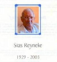 REYNEKE-Sias-1929-2003-M_99