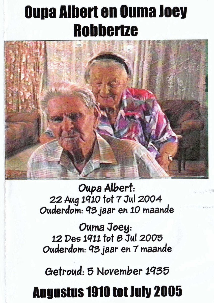 ROBBERTZE-Albert-1910-2004-M---ROBBERTZE-Joey-1911-2005-F_98