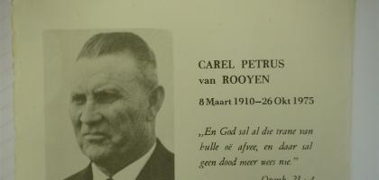 ROOYEN-VAN-Carel-Petrus-1910-1975