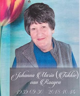 ROOYEN-VAN-Johanna-Maria-Nn-Tokkie-nee-Schoombee-1939-2018-F