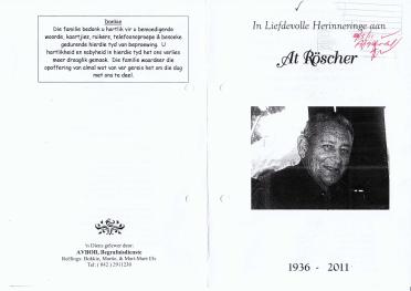 RÖSCHER-Adriaan-Christiaan-Nn-At-1936-2011-M