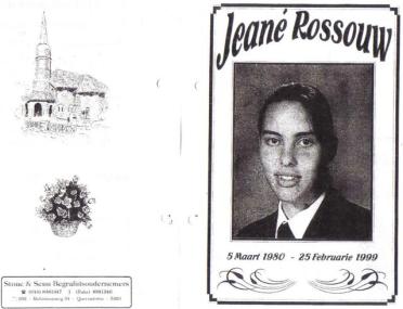 ROSSOUW-Jeané-1980-1999-F