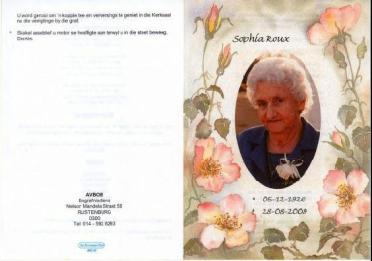 ROUX-Sophia-Nn-Sophie-1926-2009-F