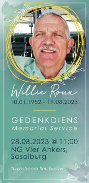 ROUX-Willie-1952-2023-M