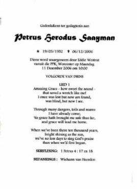 SAAYMAN-Petrus-Herodus-Nn-Pieter-1952-2006-M_2