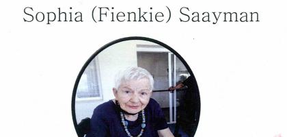 SAAYMAN-Sophia-Jacoba-Nn-Fienkie-1941-2022-F