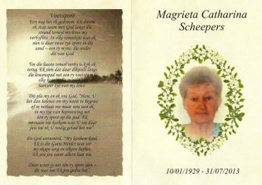 SCHEEPERS-Magrieta-Catharina-nee-Brits-1929-2013-F