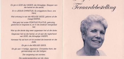 SCHERMAN-Johanna-Susanna-Nn-Joey-nee-VanSandwyk-1946-2009-F