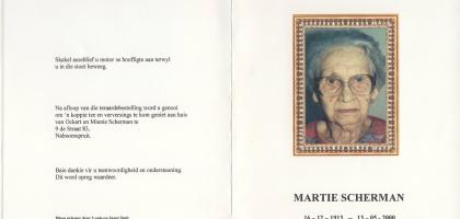 SCHERMAN-Martha-Elizabeth-nee-Botha-1913-2000-F