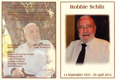 SCHILZ-Robbie-Nn-OupaLeeu-1933-2014-M