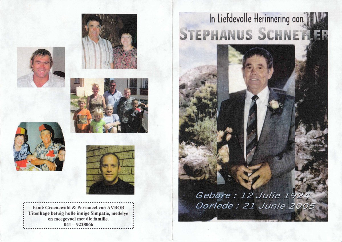 SCHNETLER-Stephanus-1924-2005-M_100